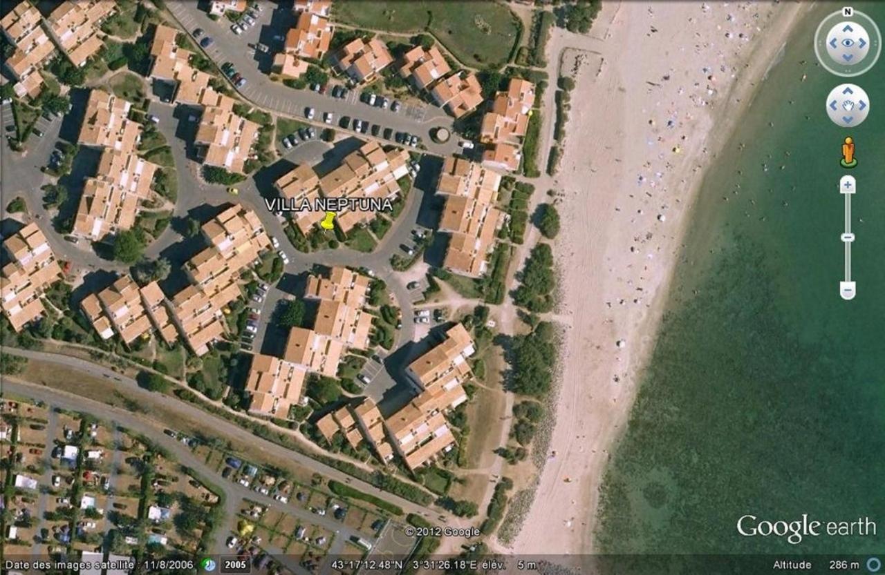Résidence privée, 50 m plage de la Roquille, entièrement climatisé Agde Exterior foto